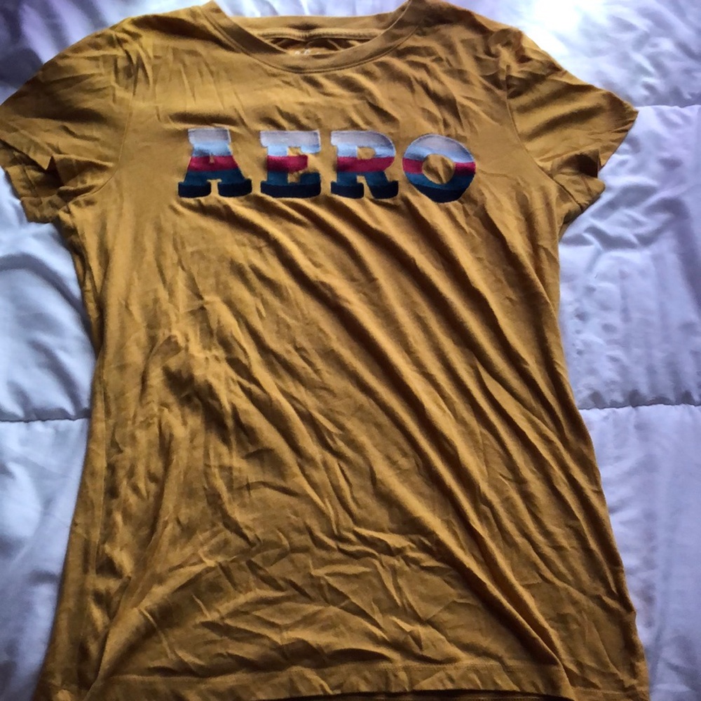 yellow aero blouse